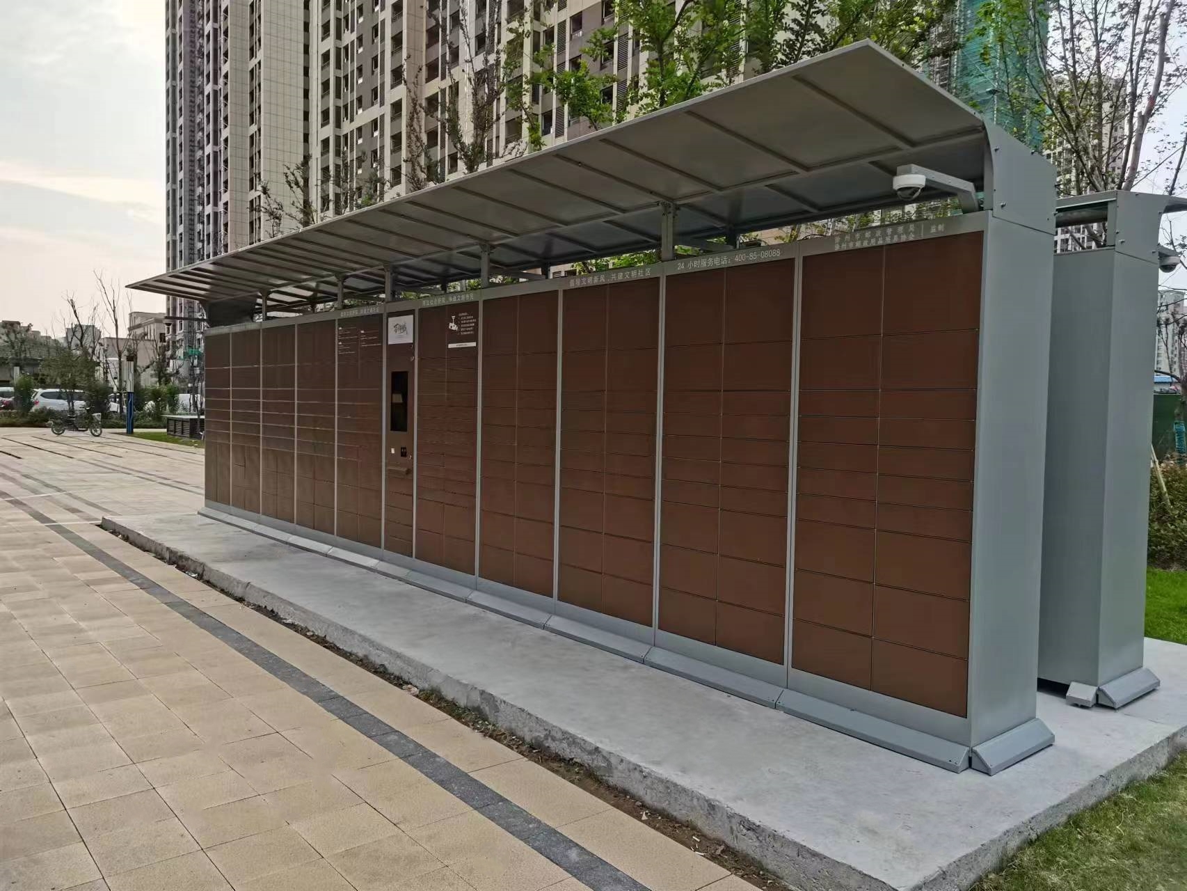 【好消息】青岛邦洁又一工程：徐州万锦城智能信包箱项目已顺利安装并验收成功